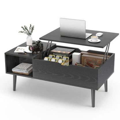 JHK Adjustable Lift Top Coffee Table