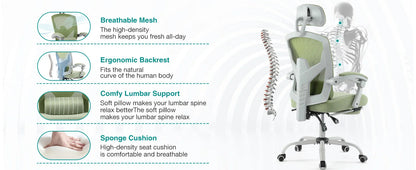 JHK High Back Mesh Office Chair