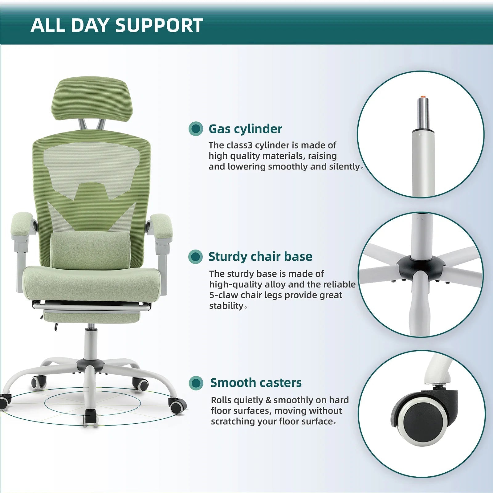 JHK High Back Mesh Office Chair