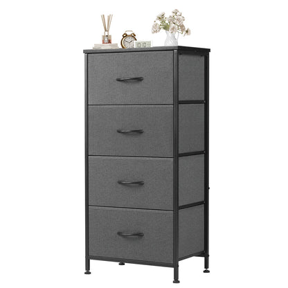 JHK Modern Fabric Multi-Drawer Cabinet