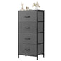 JHK Modern Fabric Multi-Drawer Cabinet