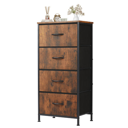 JHK Modern Fabric Multi-Drawer Cabinet