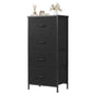 JHK Modern Fabric Multi-Drawer Cabinet