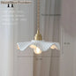 Japanese Ceramic Pendant Light with Polished Copper Finish