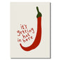 Japanese Hot Chilli Pepper Canvas