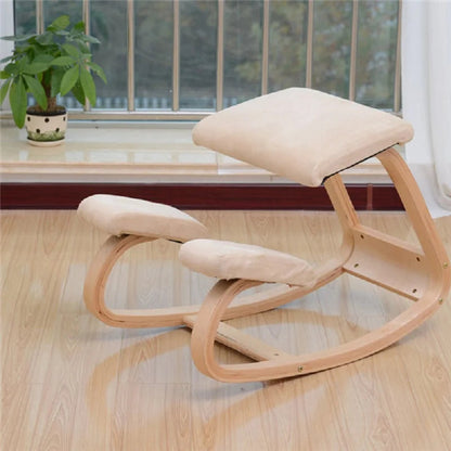 K-STAR Ergonomic Wooden Kneeling Chair