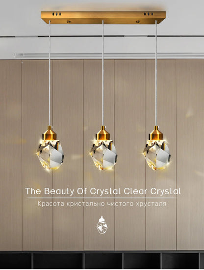 K9 Modern Nordic LED Crystal Chandelier