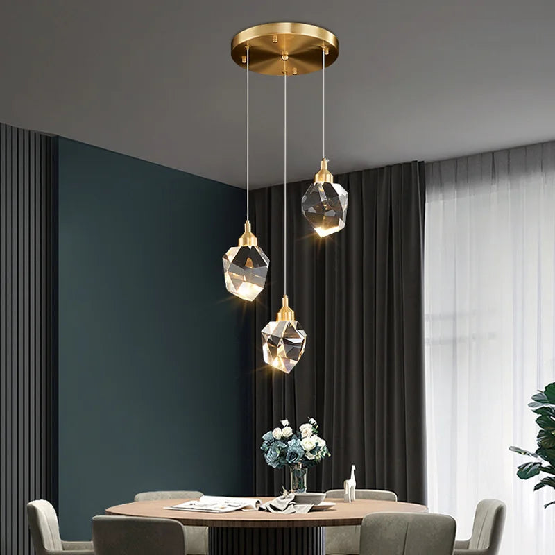 K9 Modern Nordic LED Crystal Chandelier