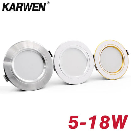 KARWEN 5W-18W Versatile LED Downlight