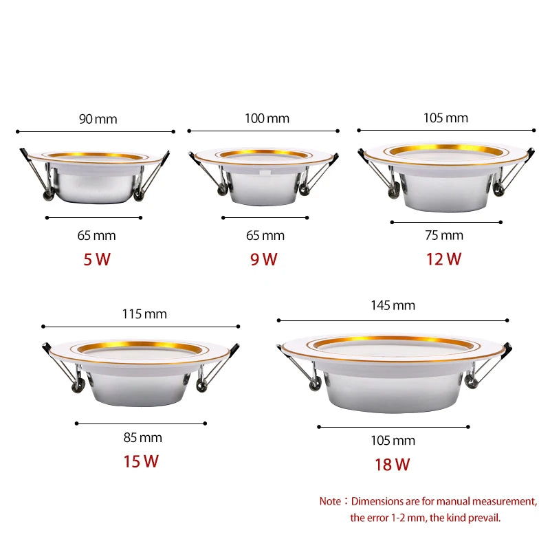 KARWEN 5W-18W Versatile LED Downlight