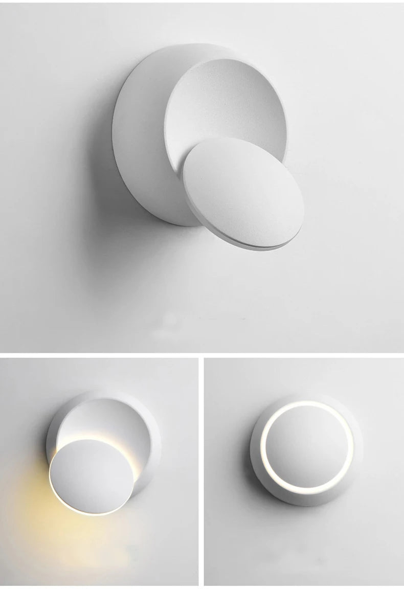 KICAAO 5W LED Rotatable Wall Sconces