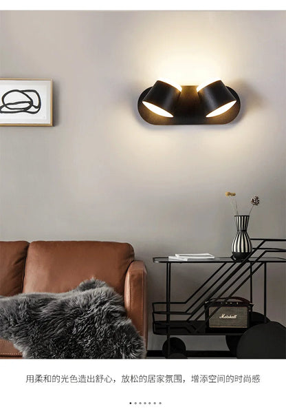 KICAAO Adjustable LED Wall Sconce