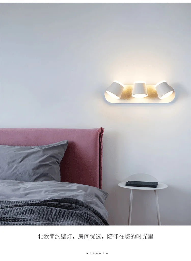 KICAAO Adjustable LED Wall Sconce