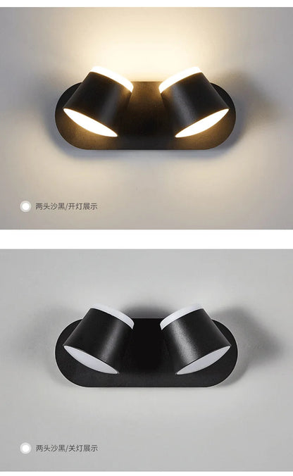 KICAAO Adjustable LED Wall Sconce