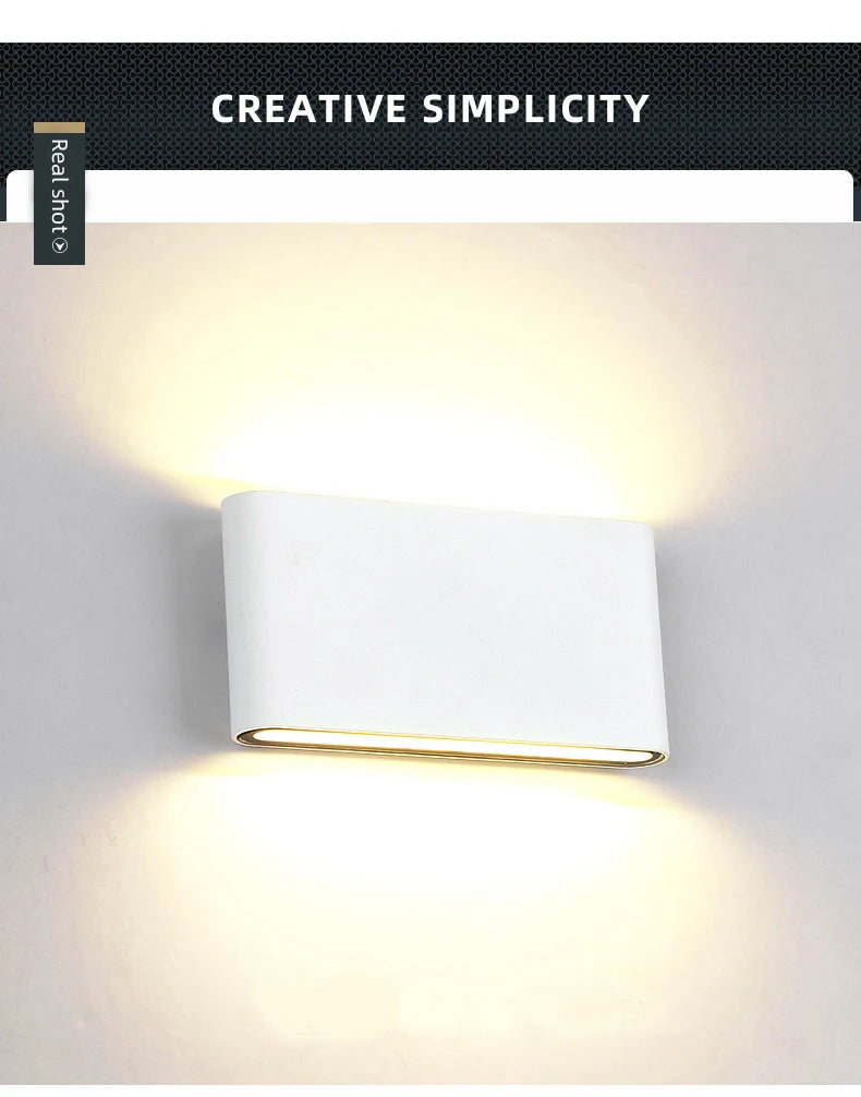 KICAAO Modern Aluminium Wall Light