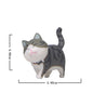 Kawaii Cat PVC Ornaments for Décor