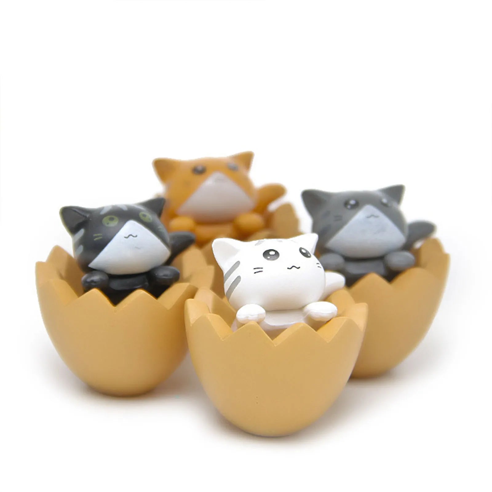 Kawaii Cat PVC Ornaments for Décor