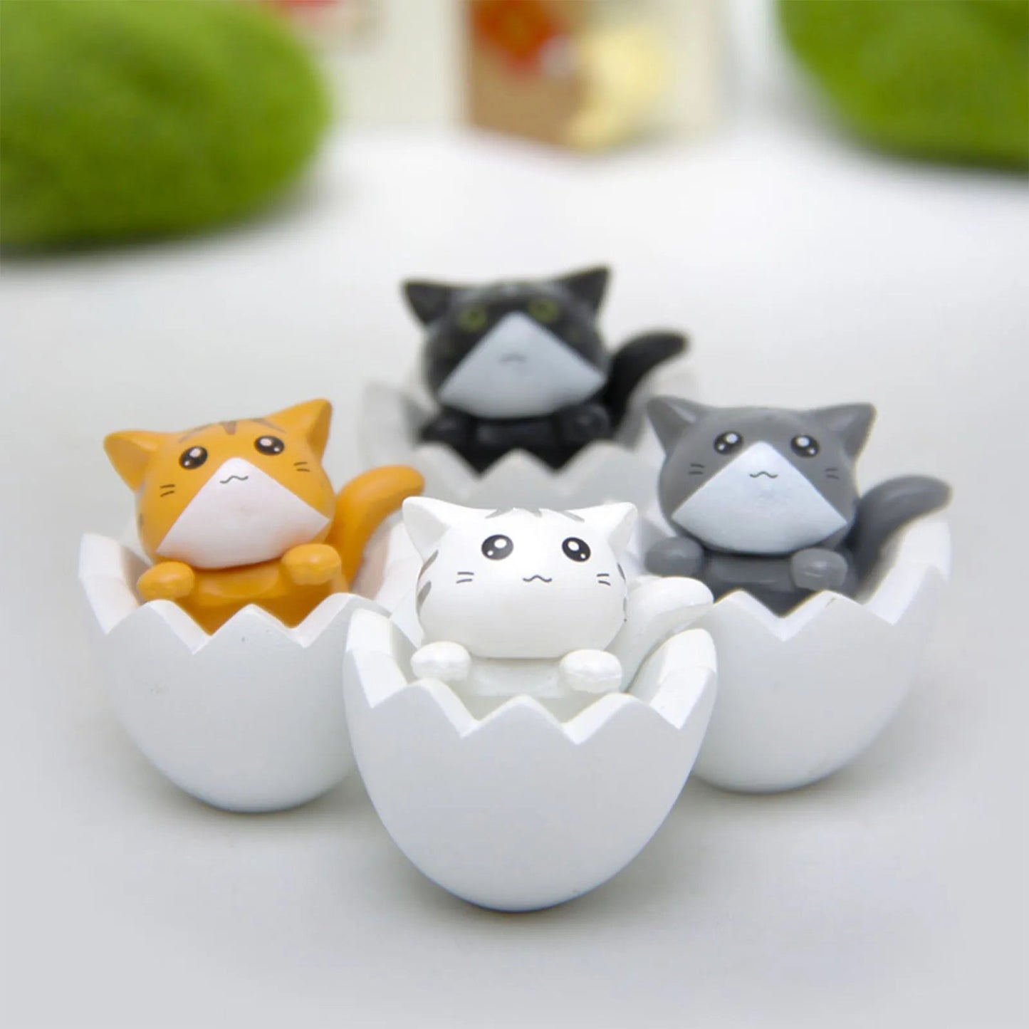 Kawaii Cat PVC Ornaments for Décor