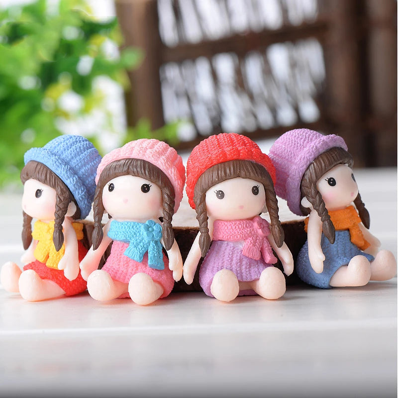 Kawaii Miniature Fairy Garden Statues