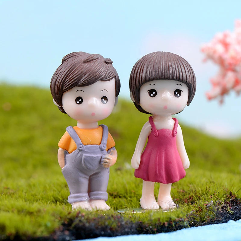 Kawaii Miniature Fairy Garden Statues