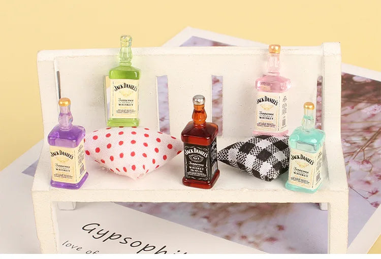 Kawaii Miniature Resin Beverage Figurines