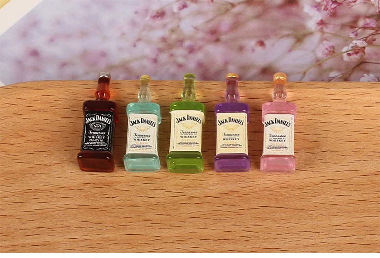 Kawaii Miniature Resin Beverage Figurines