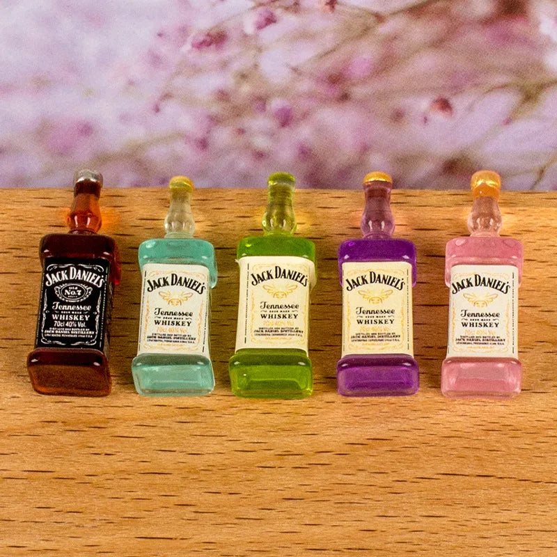 Kawaii Miniature Resin Beverage Figurines