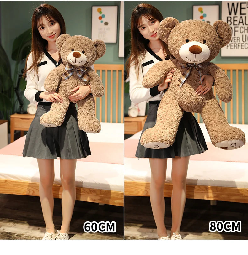 Kawaii Plush Teddy Bear Pillow