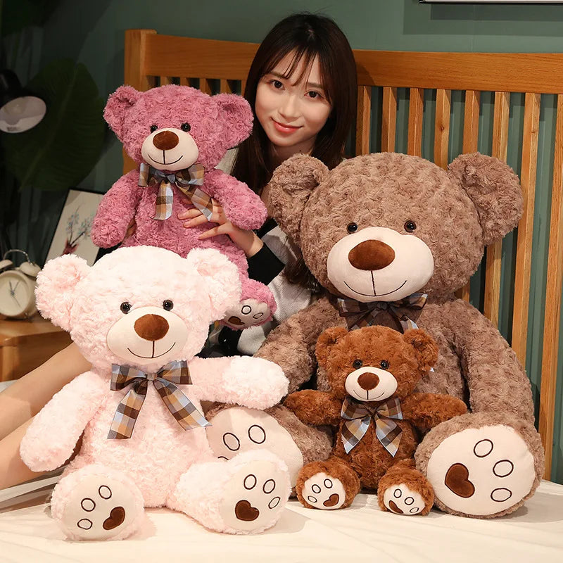 Kawaii Plush Teddy Bear Pillow