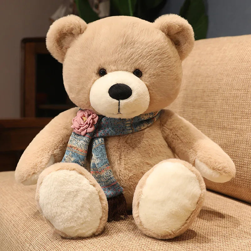 Kawaii Plush Teddy Bear Pillow