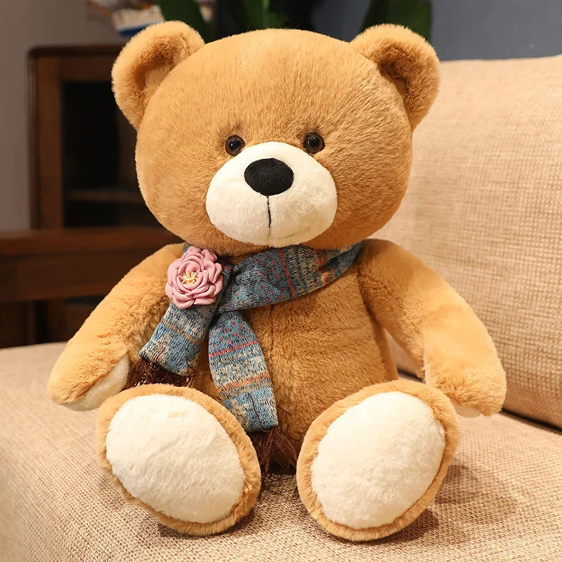 Kawaii Plush Teddy Bear Pillow