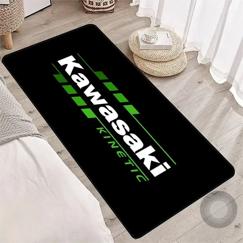 Kawasaki Anti-Slip Motorcycle Display Mat