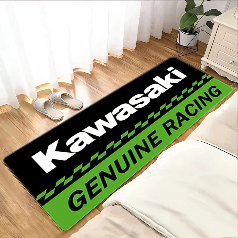 Kawasaki Anti-Slip Motorcycle Display Mat