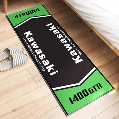 Kawasaki Anti-Slip Motorcycle Display Mat