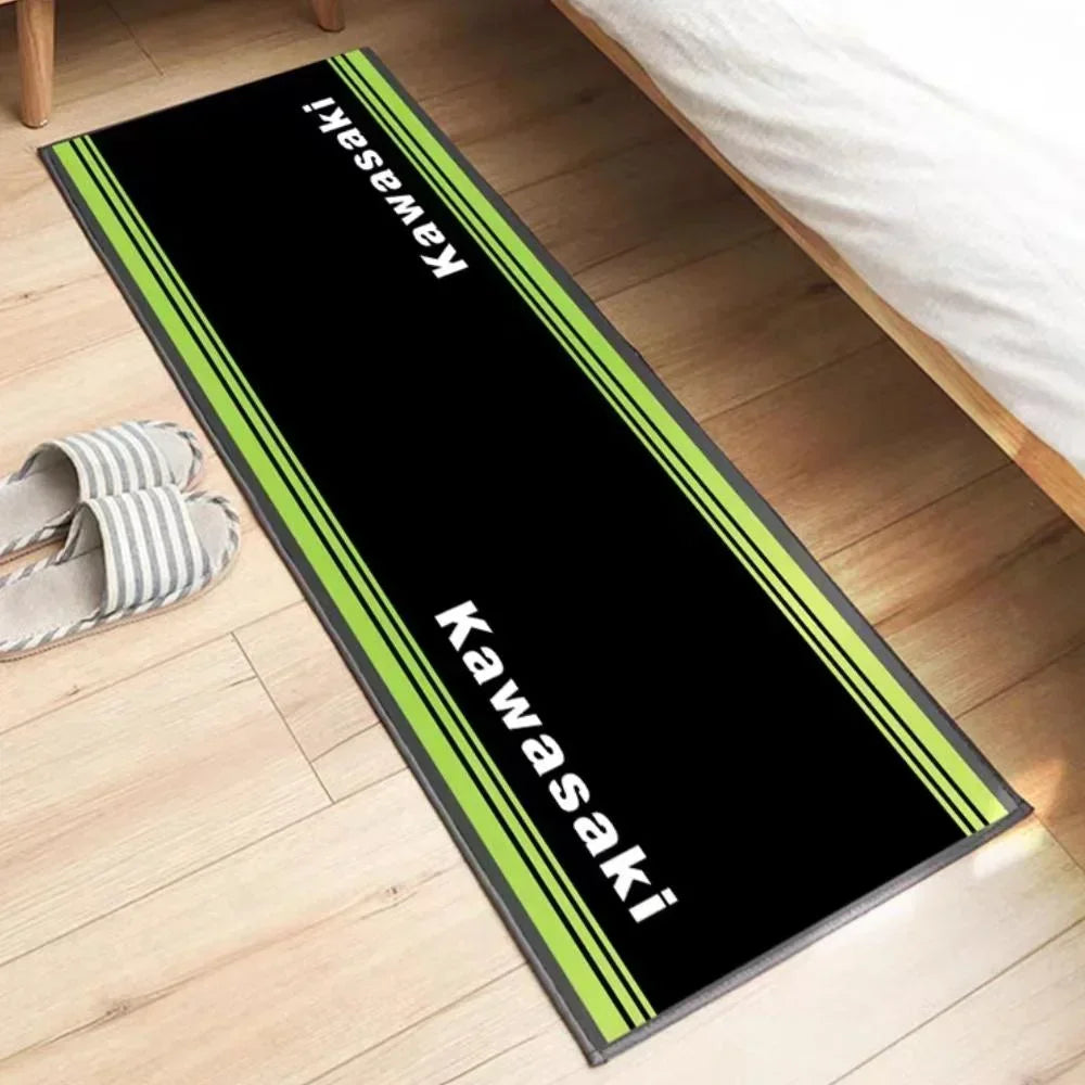 Kawasaki Anti-Slip Motorcycle Display Mat