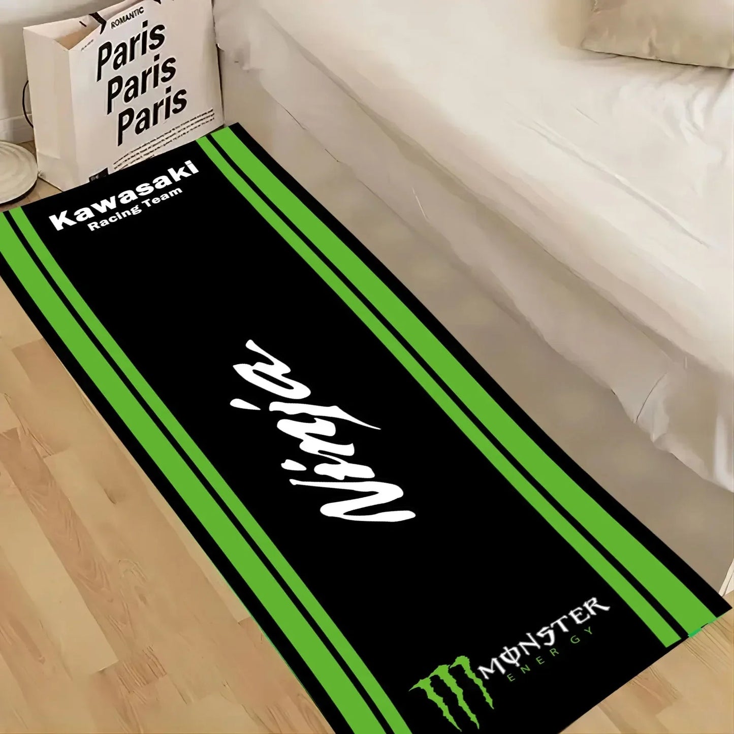 Kawasaki Anti-Slip Motorcycle Display Mat