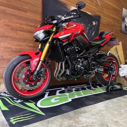 Kawasaki Anti-Slip Motorcycle Display Mat