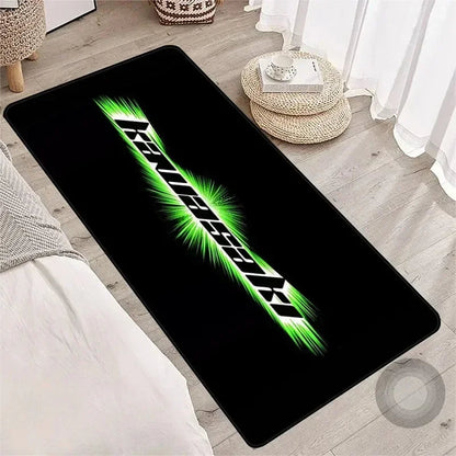 Kawasaki Anti-Slip Motorcycle Display Mat