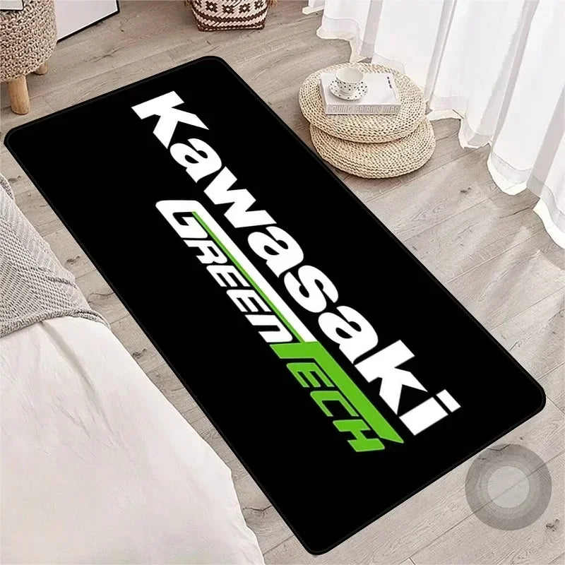 Kawasaki Anti-Slip Motorcycle Display Mat