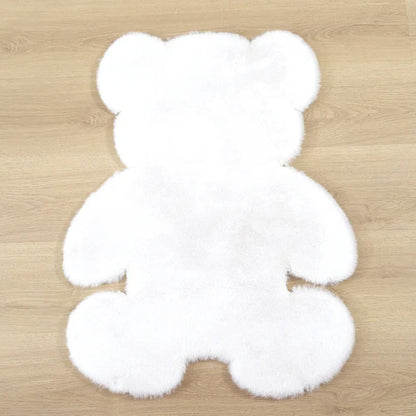 Kids Rabbit Fur Decorative Rug