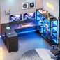 L Shaped Corner Gaming Desk