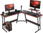 L Shaped Corner Gaming Desk