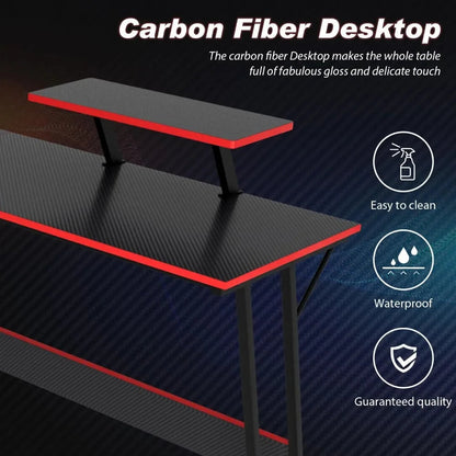 L Shaped Corner Gaming Desk