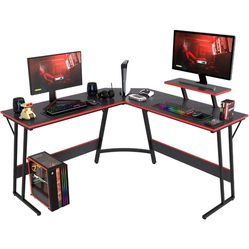 L Shaped Corner Gaming Desk