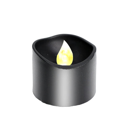 LED Black Candle Light Decor