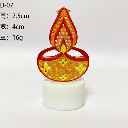 LED Diya Candle Lights Set