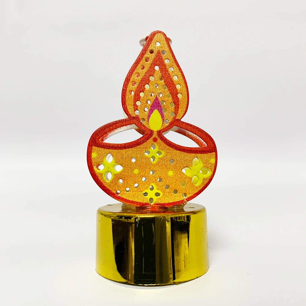 LED Diya Candle Lights Set