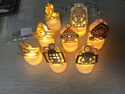 LED Diya Candle Lights Set