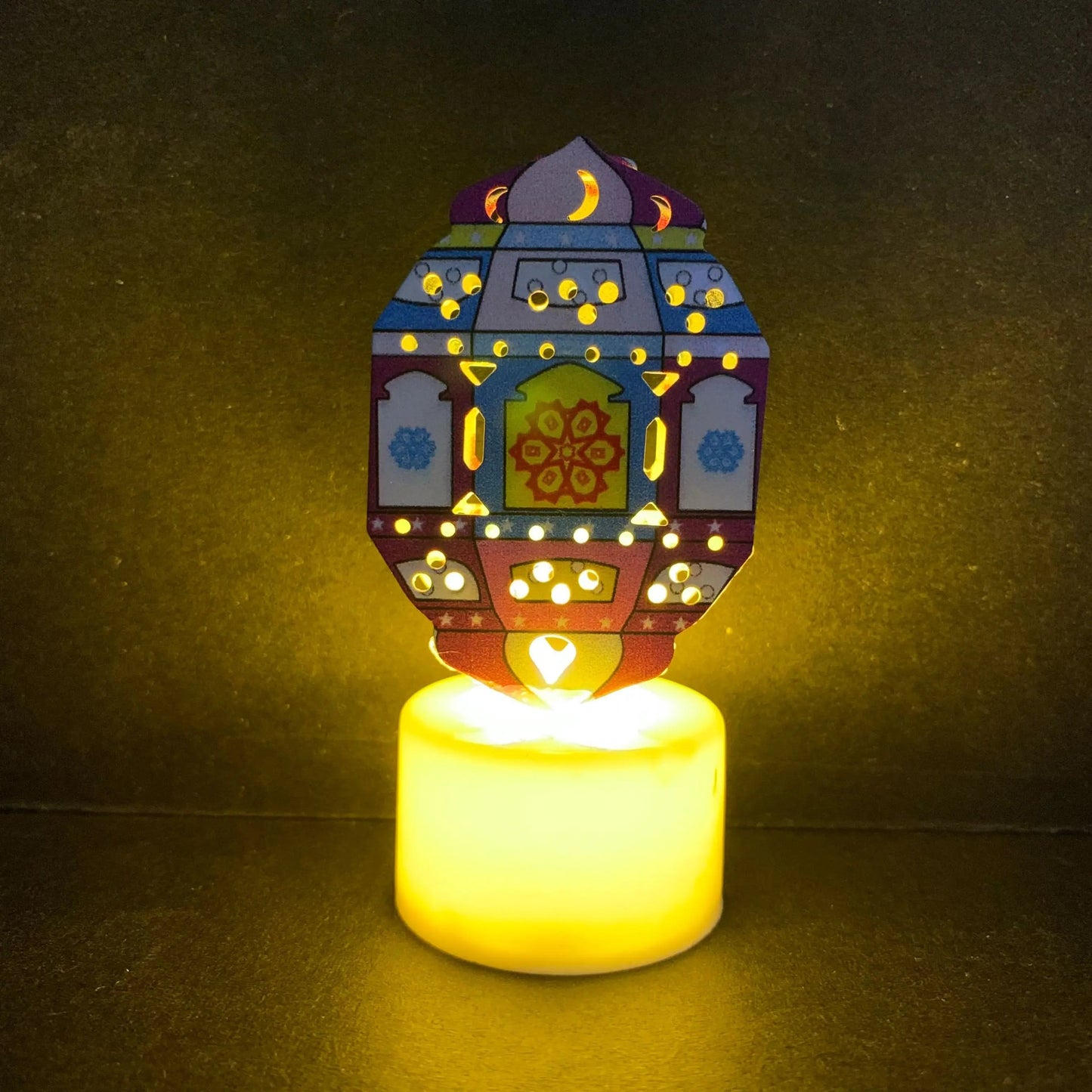 LED Diya Candle Lights Set