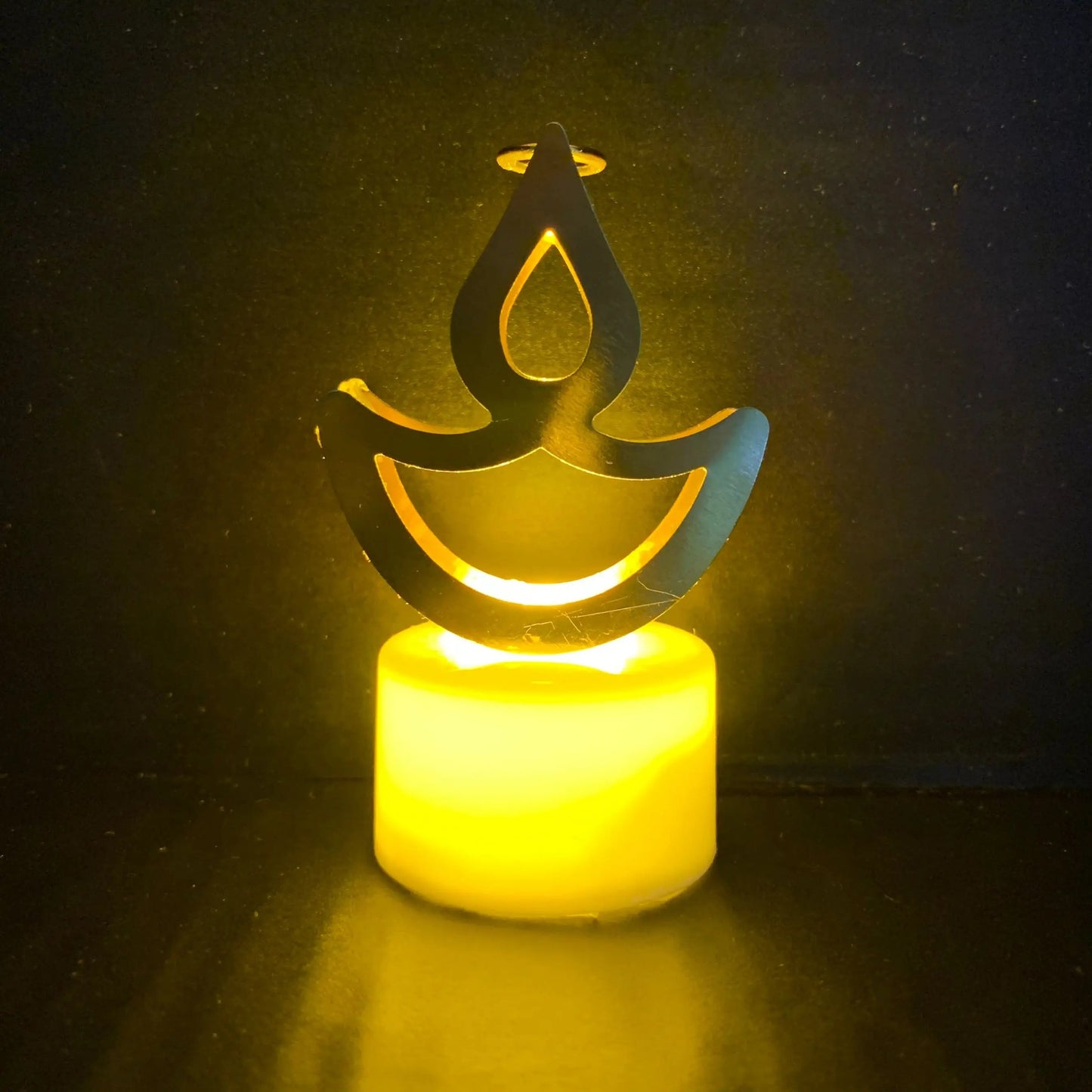 LED Diya Candle Lights Set